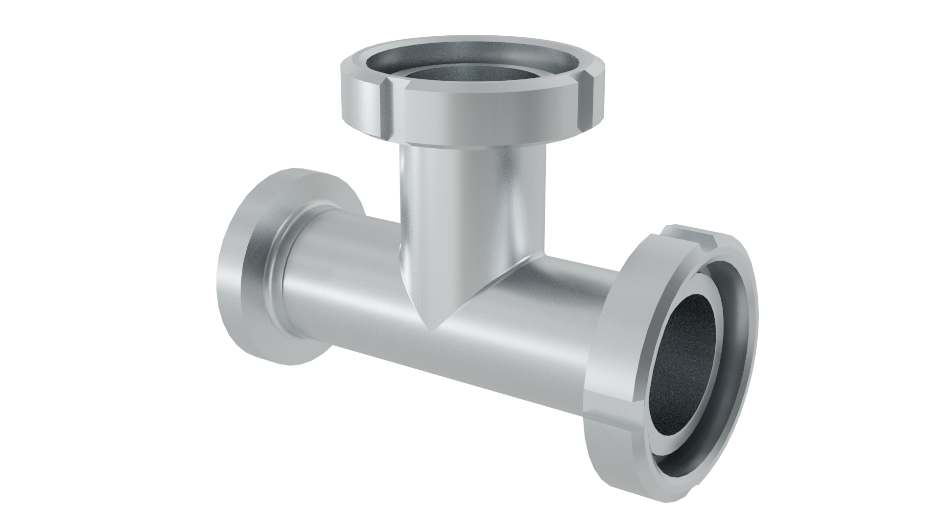 Tee Ln/Ln/m 19x1,5 304L mat